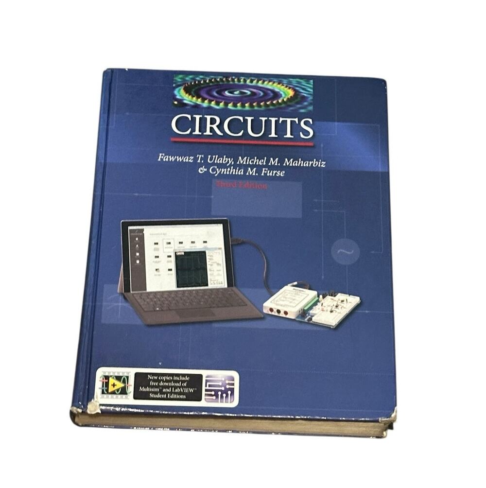 Circuits (3rd Edition) – Ulaby, Maharbiz, Furse | ISBN 9781934891223 | Hardcover